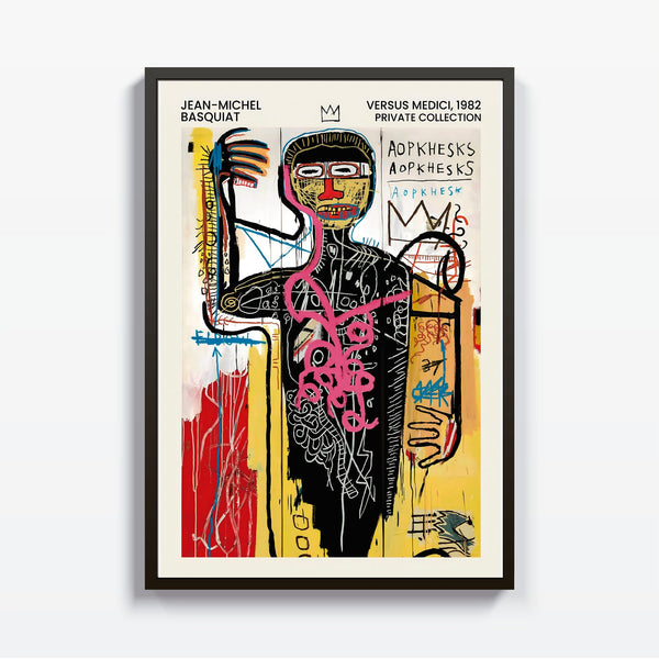Versus Medici (1982) Jean Michel Basquiat cuadro decorativo moderno para hogar | Studio MagArt