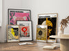 Yellow Dots Yayoi Kusama cuadro decorativo para sala moderna | arte para hogar | Studio MagArt