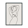 Abstracto mujer linea #010 - Studio MagArt