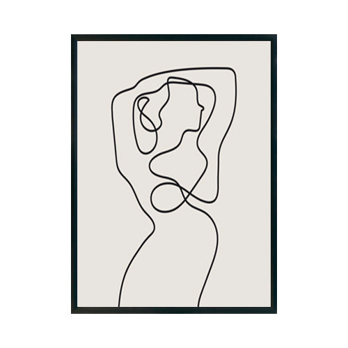 Abstracto mujer linea #010 - Studio MagArt