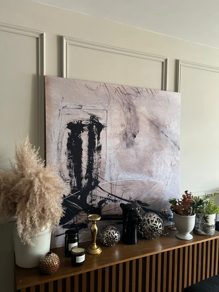 Abstracto Negro Beige#46 - Studio MagArt