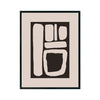 Abstracto Beige Negro - Studio MagArt