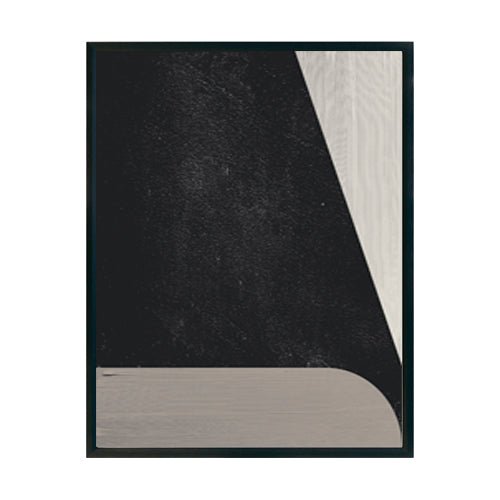 Abstracto Negro Beige Gris 36 cuadro decorativo moderno para hogar | Studio MagArt