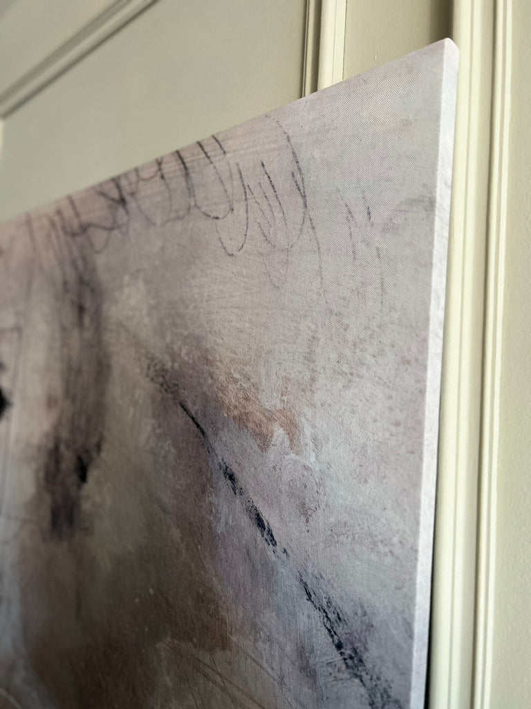 Abstracto Negro Beige46 cuadro decorativo moderno para hogar | Studio MagArt