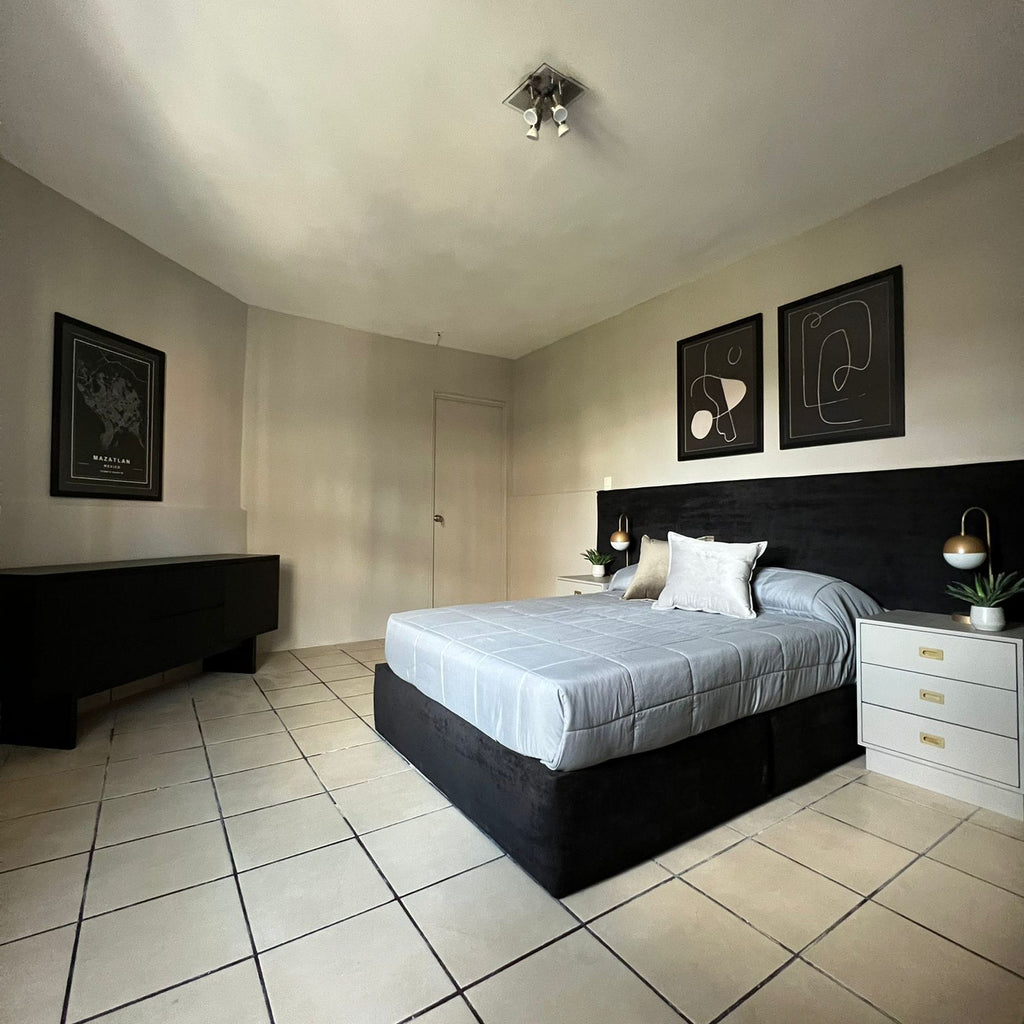 Abstracto Negro Blanco 43 cuadro decorativo moderno para hogar | Studio MagArt