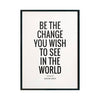 Change You Wish cuadro decorativo para sala moderna | arte para hogar | Studio MagArt