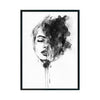 Mujer Minimalista Blanco y Negro - Studio MagArt
