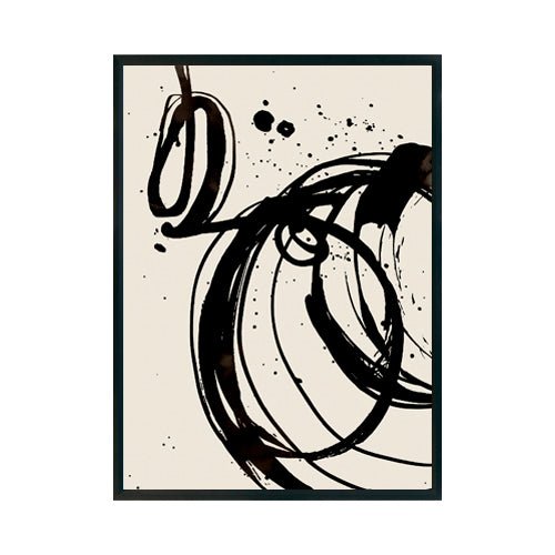 Danza de Líneas cuadro decorativo para sala moderna | arte para hogar | Studio MagArt
