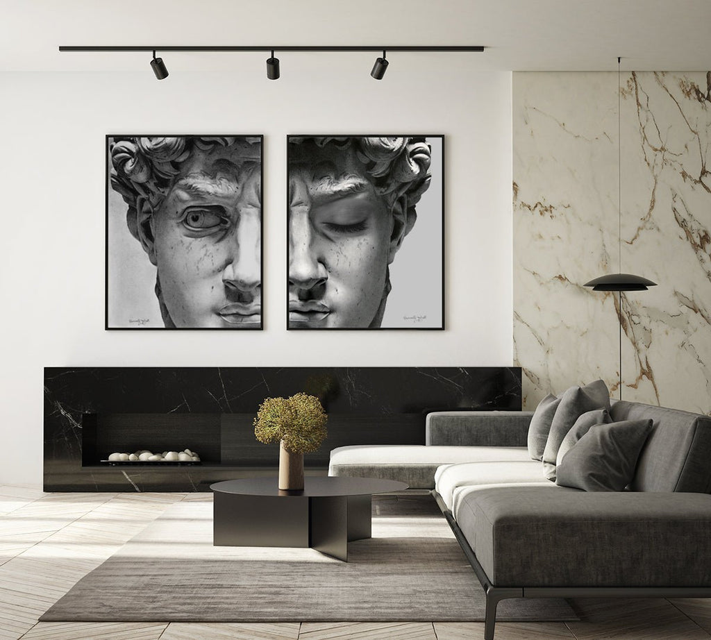 David cuadro decorativo para sala moderna | arte para hogar | Studio MagArt
