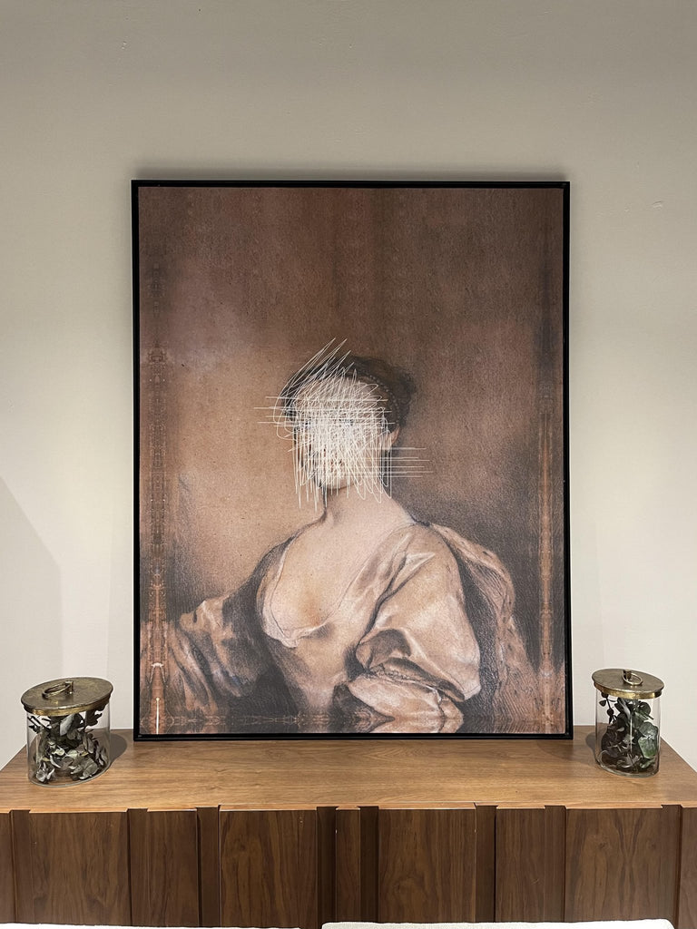Ecos de un Retrato cuadro decorativo para sala moderna | arte para hogar | Studio MagArt