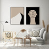 Figura Rostro Abstracto 45 cuadro decorativo para sala moderna | arte para hogar | Studio MagArt