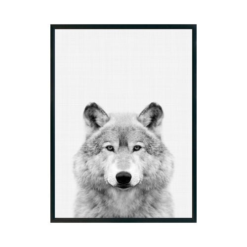 LOBO cuadro decorativo para sala moderna | arte para hogar | Studio MagArt