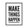 Make Things Happen cuadro decorativo para sala moderna | arte para hogar | Studio MagArt