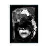 Mujer Abstracta - Contrastes en Blanco y Negro cuadro decorativo para sala moderna | arte para hogar | Studio MagArt