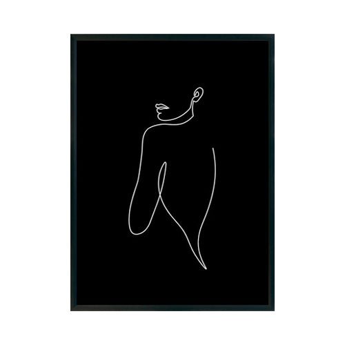 Mujer silueta cuadro decorativo para sala moderna | arte para hogar | Studio MagArt