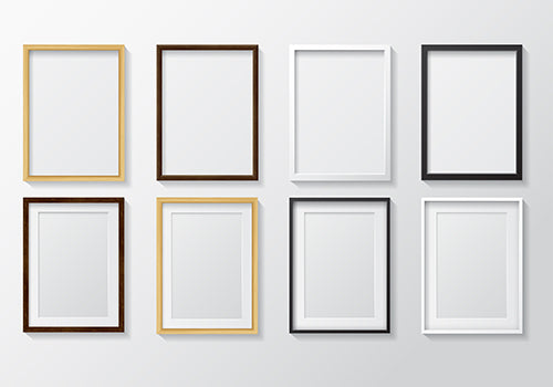 Triangulo Minimalista Blanco y Negro - Studio MagArt