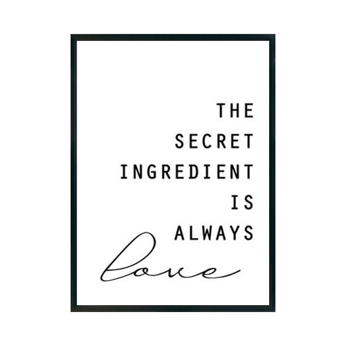 The Secret Ingredient cuadro decorativo para sala moderna | arte para hogar | Studio MagArt