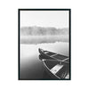 Velero Blanco y Negro cuadro decorativo para sala moderna | arte para hogar | Studio MagArt
