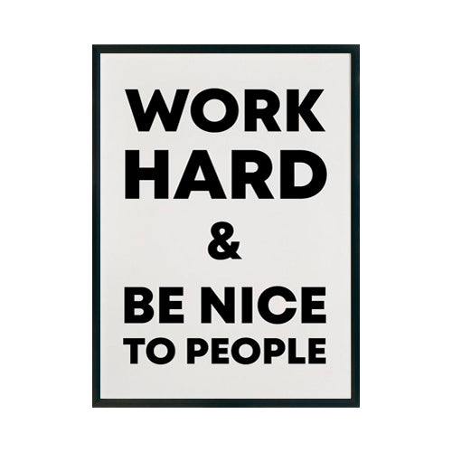 Work Hard - Studio MagArt